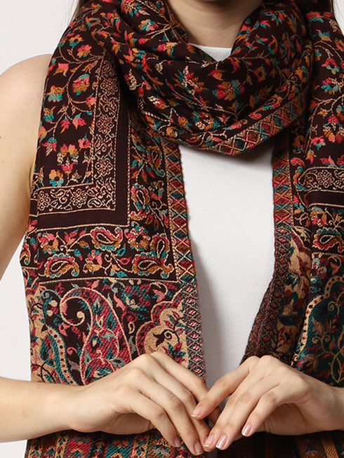 Women's Jamawar Wool Stole